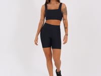 Bermuda Fitness Feminina Preto Aura Dlk