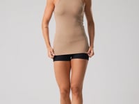 Camiseta Fitness Feminina Nude Nadador Canelada Lush Dlk