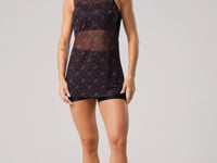 Camiseta Fitness Feminina Maxi Cava De Tule Preto E Coral Logomania Flow Dlk