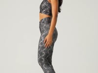 Top Fitness Feminino Transpassado Estampado Cobra Animal Printed Dlk