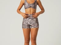 Short Fitness Feminino Estampado Tigre Animal Printed Dlk