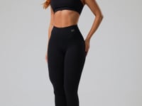 Calça Legging Nation Com Recorte Levanta Bumbum Preto Dlk