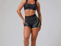 Short Printed Estampado Soup Com Elástico Na Cintura Dlk