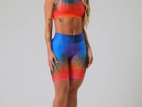 Bermuda Printed Estampado Degradê Logomania Dlk