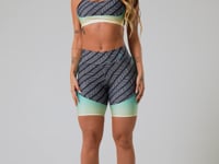 Top Com Bojo Printed Estampado Rede Dlk