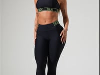 Top Fitness Feminino Com Bojo E Alças De Elástico Activity Dlk Preto