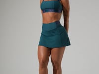 Short Saia Fitness Feminino Com Elástico No Cós Activity Dlk Verde
