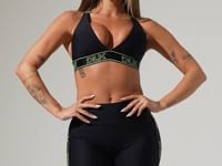 Short Fitness Feminino Com Elástico Lateral Activity Dlk Preto