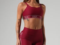 Short Fitness Feminino Com Elástico Lateral Activity Dlk Vermelho Cereja