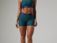 Top Fitness Feminino Com Bojo E Costas Vazadas Com Elástico Activity Dlk Verde