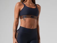 Top Fitness Feminino Com Bojo E Alças Duplas De Elástico Activity Dlk Grafite