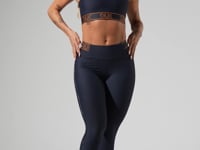 Legging Fitness Feminina Com Elásticos No Cós E Na Lateral Activity Dlk Grafite