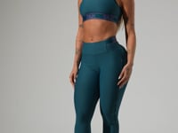 Legging Fitness Feminina Com Elásticos No Cós E Na Lateral Activity Dlk Verde