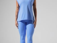 Blusa Feminina Com Elástico Nos Ombros Activity Dlk Azul