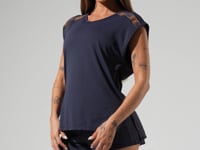 Blusa Feminina Com Elástico Nos Ombros Activity Dlk Grafite