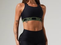 Bermuda Fitness Feminina Com Elástico Estreito Lateral Activity Dlk Preto