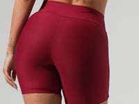 Bermuda Fitness Feminina Com Elástico Estreito Lateral Activity Dlk Vermelho Cereja