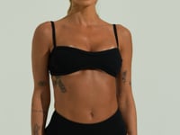 Calcinha Biquíni Hot Pant Com Textura Solaris Dlk Preto