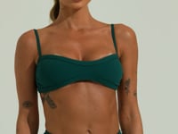 Calcinha Biquíni Hot Pant Com Textura Solaris Dlk Verde