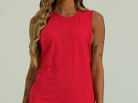 Vestido Saída De Praia Com Maxi Cava Solaris Dlk Vermelho