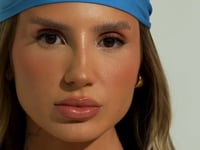 Lenço Feminino Solaris Dlk Azul