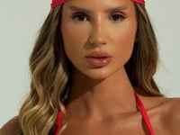 Lenço Feminino Solaris Dlk Vermelho
