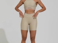 Short Fitness Feminino Nude Action Dlk
