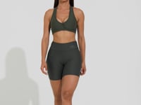 Short Fitness Feminino Chumbo Action Dlk