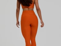 Legging Fitness Feminina Laranja Action Dlk