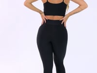 Legging Fitness Feminina Preta Basic Dlk