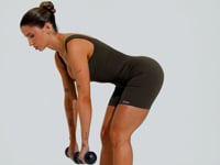 Macaquinho Fitness Feminino Verde Oliva Canelado com Bojo Seamless+ Dlk
