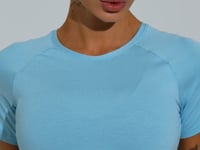 Blusa Feminina Com Manga Raglan Soul Dlk Azul