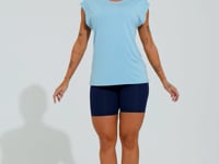 Blusa Feminina Com Manga Curta Soul Dlk Azul