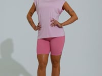 Blusa Feminina Com Manga Curta Soul Dlk Rosa