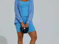 Casaco Corta Vento Fitness Feminino Soul Dlk Azul