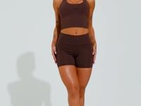 Short Fitness Feminino Soul Dlk Marrom