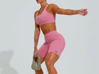 Top Fitness Feminino Com Alças Reguláveis Soul Dlk Rosa