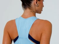 Camiseta Fitness Feminina Modelo Nadador Soul Dlk Azul