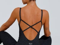 Macacão Fitness Feminino Com Alças Reguláveis Soul Dlk Mescla