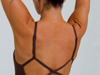 Macacão Fitness Feminino com Alças Reguláveis Soul Dlk Marrom
