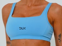Top Fitness Feminino Com Alças Largas Reguláveis Soul Dlk Azul