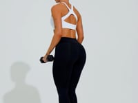 Top Fitness Feminino Com Alças Reguláveis Soul Dlk Branco