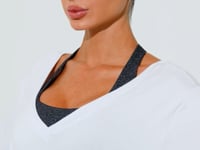 Blusa Feminina Com Decote V Soul Dlk Branco