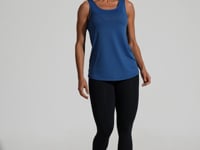 Camiseta Fitness Feminina De Poliamida Básica Dlk Azul