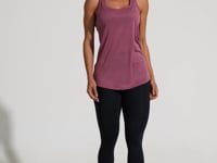 Camiseta Fitness Feminina De Poliamida Modelo Nadador Básica Dlk Rosa Antigo