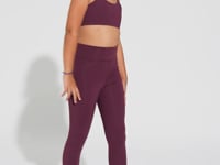 Legging Infantil Básica Dlk Vinho