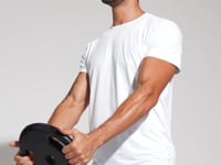 Camiseta Fitness Masculina Dry Fit Dlk Branco