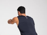 Regata Fitness Masculina Dry Fit Dlk Preto