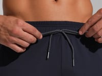 Short Fitness Masculino Dry Fit Com Bolsos E Recorte Lateral Dlk Preto