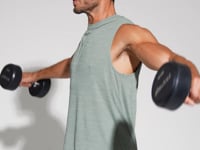 Regata Fitness Masculina Mescla Dlk Verde